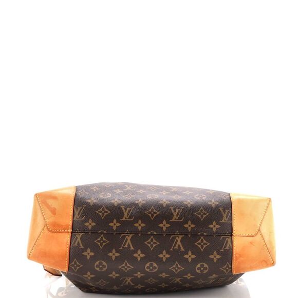 Louis Vuitton Berri Handbag Monogram Canvas MM Brown